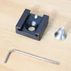 Jaula de Cámara DSLR Micro Expansión Montura de Zapata Fría Tornillo de 1/4 Adaptador de Liberación Rápida para Luz de Relleno Micrófono Base de Zapata Caliente