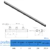 Cuchillo de Aire de Aleación de Aluminio, Super Cuchillo de Aire, Boquilla Industrial de Aire Comprimido, Compresor de Aire para Eliminación de Polvo con Soplado de Agua a Alta Presión, Cuchillo de Aire