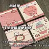 Notas Adhesivas de Gato Manzana Roja Estilo Ins Adhesivo de Alta Calidad Lindos Adhesivos para Planner Estilo Girly Notas para Estudiantes