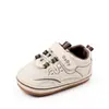 Zapatos para caminar para bebés de primavera y otoño para niños de 0 a 1 año, zapatos frontales de suela blanda para caminar, zapatos antideslizantes para bebés, personalizables