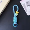 Cordão para Celular Cor Dopamina Chaveiro de Câmera Corda de Pulso Anti-Perda Bolsa para Garrafa de Água Cordão Curto Trançado