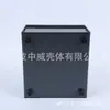 Caja de control de instrumentos de 110 x 190 x 200, carcasa electrónica, carcasa de alimentación de metal (panel de plástico)