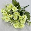 Venta directa de fábrica Yujin 6 tenedor crisantemo silvestre flor artificial falsa boda decoración flor boda banquete fiesta flor falsa al por mayor