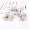Serie Morada de Flores Artificiales para Salones de Bodas, Sesiones de Fotos de Compromiso, Diseños Temáticos Navideños, Arreglos Florales Decorativos, Arreglos Florales DIY, Venta al por Mayor