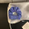 Goma para el pelo tipo lazo tridimensional de satén de doble capa estilo coreano para mujer, tacto de alta gama, suave y delicada con el cabello, cuerda elástica para coleta
