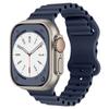 Pulseira Apple Ocean para Apple watch9 Pulseira Representativa Ultra/8/7/6/se Pulseira de Silicone Esportiva