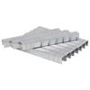 Tipo porta manual prego código 10J prego em U pistola pneumática de pregos prego para móveis 1008J1010J1013J1022J prego de fileira a ar