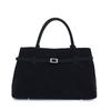 Comercio Exterior Transfronterizo Nuevo Estilo de Influencer de Moda Versátil Retro Suede Bolso Tote de Diseño Bolso de Hombro