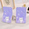 Espejo plegable portátil lindo flor de dopamina espejo pequeño espejo de escritorio espejo de maquillaje espejo cosmético