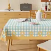 Mantel Dopamina, Impermeable y a Prueba de Aceite Sin Lavado, Tapete de Mesa de PVC, Tacto de Lujo Ligero de Gama Alta, Mantel Rectangular Estilo Ins para Mesa de Café