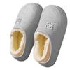 Bolsa Impermeable Zapatillas de Algodón con Tacón para Hombre 2025 Nuevo Otoño e Invierno Calientes Antideslizantes Antiolor para Interiores