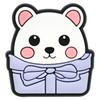 Amazon Caliente Mascota Gato Caja de Regalo Zapatos con Agujeros Hebilla de Zapato de Flor Gota de Plástico Goma Suave DIY Agujero Accesorios de Bolsa de Playa