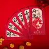 2026 Ano do Cavalo Envelope Vermelho Personalizado com Logotipo da Empresa Hot Stamping Criativo Estilo Antigo Pacote Vermelho Envelope Vermelho Grande Festival da Primavera Envelope Vermelho de Ano Novo