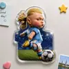 Caneca Festival do Barco-Dragão Manjericão Magnético Adesivo de Geladeira Pingente Decorativo Plano de Acrílico Cuia de Zongzi Significado Auspicioso Casa