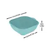 Cesta Popular Transfronteriza de Silicona para Levantar Masa, Cestas Ovaladas y Cuadradas para Levantar Masa, Aptas para Microondas y Horno, Herramienta Multifuncional para Hornear