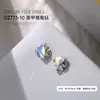 Joyería de Pedrería para Uñas 2025 Nuevo Modelo Pedrería de Aleación Deslumbrante Cristal de Colores Corazón Inclinado Pedrería Cuadrada Gruesa para Uñas Venta al por Mayor