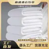 Toalla de Baño Especial para Hotel y B&B Algodón Puro Blanco Puro Toalla Grande Hotel 32 Hilos Tejido Plano Absorción de Agua 2025 Nuevo Venta Directa