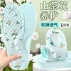 Plantillas para Mujer: Absorbente de Sudor, Antiolor, Transpirable, Desodorante, Antideslizante de PU, Delgado, Ultrasuave, Alivio del Dolor para Estar de Pie Prolongadamente, Comodidad Descalzo para Zapatos Planos
