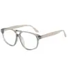 Gafas de Sol para Hombre con Montura Grande Estilo Europeo y Americano, Doble Puente, Gafas Aviador de Personalidad Trendy para Exteriores, Gafas de Sol Versátiles de Moda Estilo Callejero para Mujer