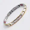 Pulsera de Trébol de Cuatro Hojas de Nueva Moda Transfronteriza con Cierre de Cobre Rojo, Pulsera de Oro Rosa, Pulsera de Trébol de la Suerte, Joyería Magnética