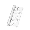 Bisagra de Acero Inoxidable 201, Silenciosa y sin Ranura, Bisagra de 4 Pulgadas para Puertas de Madera, Venta Directa del Fabricante