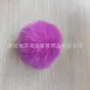 Pompones de Piel Sintética de Conejo en Stock para Sombreros, Ropa y Accesorios; Decoraciones de Pompones de Piel Artificial