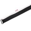 Shenzhen En Stock 2-10cm Negro Elástico Cierre de Velcro Correa Elástica de Nylon Cinta Deportiva Antidesgarro