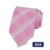 Corbata para Hombre Material Poliéster Corbata de Cuadros Escoceses Fabricante Stock Listo Venta al por Mayor