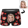 Comercio Exterior Amazon Pod Producción de Una Pieza Ropa Interior Cruzada Boxer Briefs Estampado Digital Patrón para Hombres y Mujeres Fábrica de Boxer Briefs