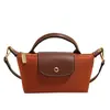 Moda Retro Versátil Transfronteriza Bolso de Mujer Primavera y Verano 2025 Bolso de Mujer Hombro Cruzado Llevado a Mano Nylon de Alta Gama Bolso Dumpling