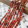[Ventana de flores góticas] Pulsera de cuentas de cristal con espejo ovalado estilo retro de Phnom Penh hecha a mano