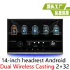 Monitor de Apoio de Cabeça 14 polegadas Monitor Externo 14 polegadas Monitor Android de Apoio de Cabeça 14 polegadas Monitor Android para Carro