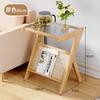 Mesita de noche moderna y sencilla para dormitorio, estilo italiano, minimalista, pequeño armario, estante de almacenamiento sencillo para casa de alquiler.