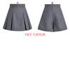 TB Falda Corta de Verano Nueva para Mujer Falda Plisada Falda Casual Estilo Academia Clásico Versátil Falda de Lana Pantalones Cortos