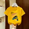 Ropa de Verano para Niños, Camisetas Casuales y Elegantes de Algodón Puro para Niños Pequeños, Camisetas para Niños, Nuevo Estilo de Verano 2026, Camisetas Frescas y Modernas, Manga Corta