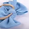 Accesorios para el cabello al por mayor de comercio exterior, lazo doble de tela burbuja europeo y americano, anillo para el cabello de bebé, banda para el cabello infantil, tocado infantil