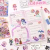 Pacote de Adesivos My Little Pony Guka Fofo Adesivo para Caderno Papelaria Capa de Celular Pintura Decorativa Copo d'Água Pacote de Partículas