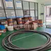 Anillo grande anti-desgaste de PTFE relleno de fibra de carbono y grafito Tamaño grande Tamaño grande Tamaño grande producción no estándar