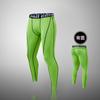 Mallas Deportivas Transfronterizas Secado Rápido Entrenamiento Fitness Pantalones Correr Baloncesto Alta Elasticidad Pantalones de Compresión Leggings para Hombre