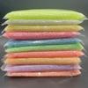3mm Luminous Rice Beads Fluorescente Straight Hole Spacer Beads DIY Handmade Pulseira Acessórios de Jóias Tingido Núcleo Contas de Vidro