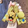 Llavero colgante de dibujos animados Black Adam muñeca de epoxi creativa colgante para llavero de coche bolsa regalo pequeño