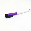 Marcador magnético de color de gran capacidad para pizarra blanca Fabricante punta de fieltro Borrable con borrador magnético Marcador de pizarra a base de agua