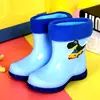 Botas de Lluvia para Niños Antideslizantes Suela Suave Lindo Dibujo Animado de Dinosaurio Forradas de Felpa Cálidas Extraíbles Botas de Lluvia para Hombres, Mujeres, Niños de Edad Media y Mayores