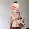 Suéter Feminino Outono Inverno Estilo Preguiçoso Retrô Japonês Gola Lapela Borda Crua Manga Longa Design Cintura com Cordão Pulôver