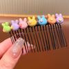 Pente de Franja Infantil Artefato para Quebrar Cabelo de Menina Cartões de Cabelo para a Parte Frontal da Cabeça Infantil 2025 Novo Acessório de Cabeça para Bebê