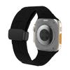 Para Apple Watch 123456789 Generación Ultra Caballo de Amor Hebilla Magnética Plegable Correa de Reloj de Silicona