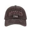 Gorra lavada bordada 2024 para hombre y mujer estilo coreano primavera y verano gorra de béisbol moda combinable moderna gorra con visera retro moda