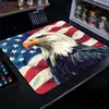 Fiesta Estudiantil Dormitorio Lavable y Resistente a Manchas Oficina E-Sports Mesa Especial para Gaming Alfombrilla para Ratón Águila Retro Americana