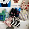 Bolso de Punto Nuevo para Mujer 2025, Bolso Portátil para Snacks, Bolso Tote para Oficinista, Bolsa para Lonchera, Un Año