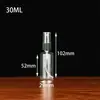 Spot 50 100ml Botella de Plástico PET Transparente Botella con Atomizador Doméstica Portátil Pequeña Botella con Atomizador Botella para Alcohol Loción
